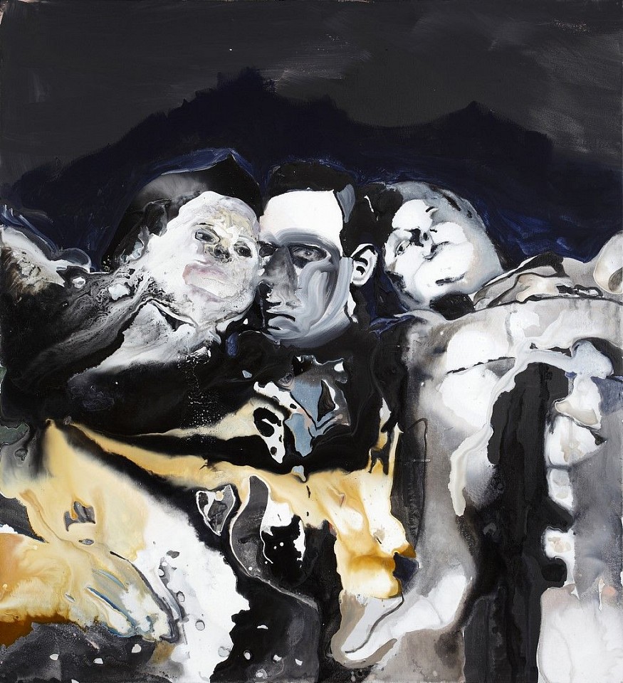 Maya Bloch, Untitled (Three Figures)
2011, Acrylic on canvas
