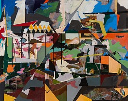 Elad Kopler, Untitled 2016, acrylic on canvas 128x160 cm