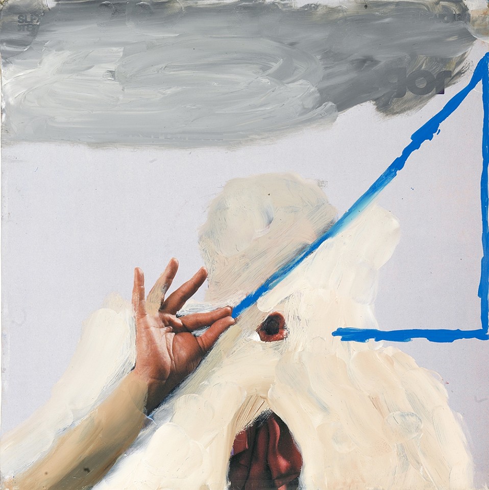 Michele Bubacco, Prova d´orchestra
2019, Oil on LP cover