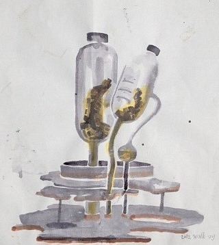Nivi Alroy, Cell Culture
2012, Ink on paper