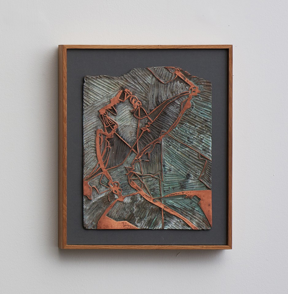 Kristina Chan, Topographics 2
2015, Electroformed Copper