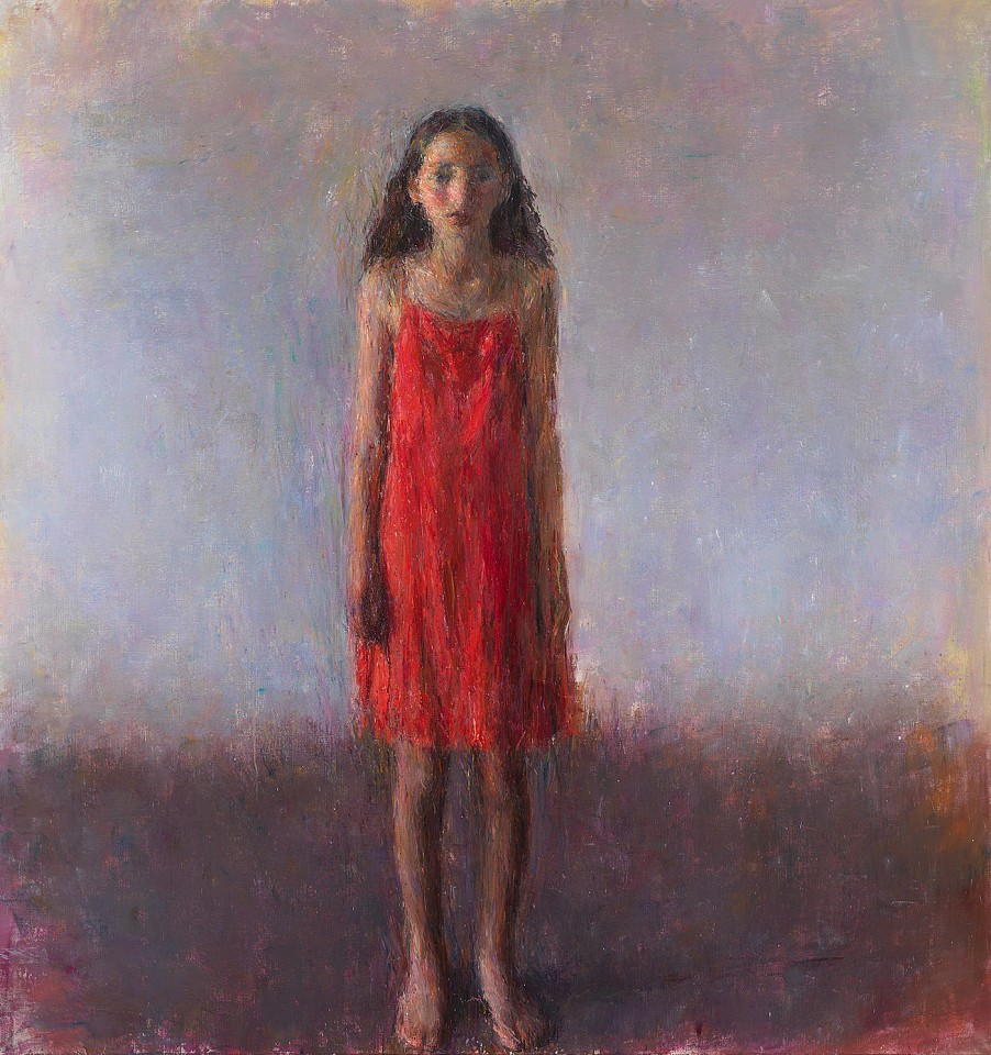 Daniel Enkaoua, Aure en rouge
2014-15, Oil on canvas