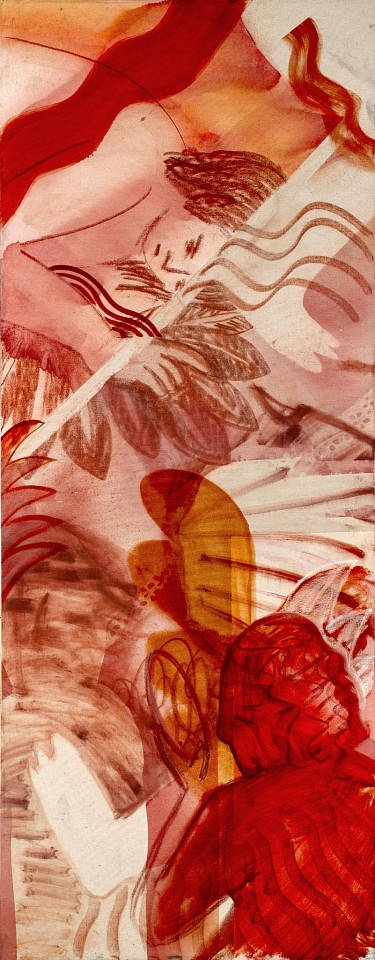 Sara Benninga, Flicker
2023, Acrylic, oil, dry pastel on canvas