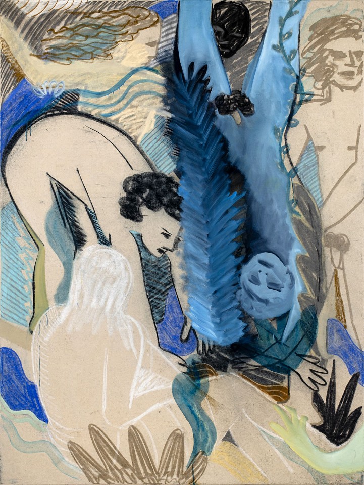 Sara Benninga, Marsyas
2023, Acrylic, oil, dry pastel on canvas