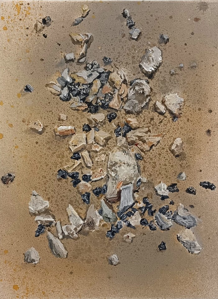 Reuven Zahavi, Time to Gather Stones
2021, Acrylic on canvas