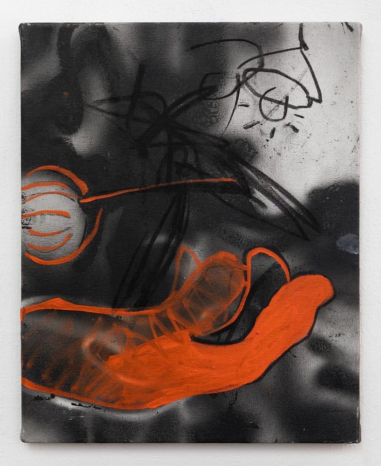 Adi T. Hoffman, Prayer
2024, Charcoal, oil and spray on canvas