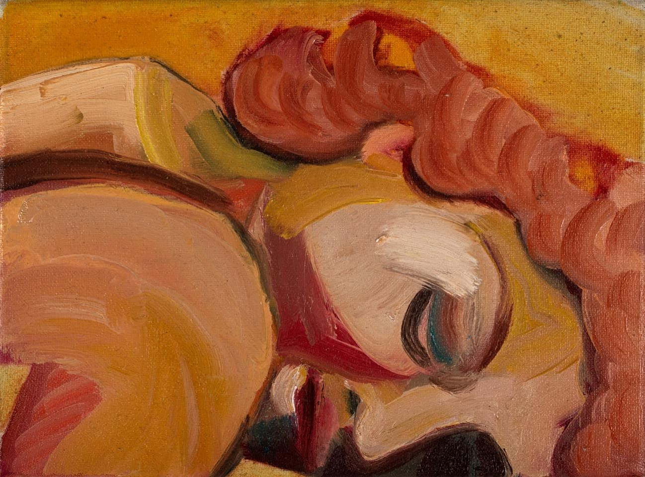 Sara Benninga, Sleeper 2
2022, Oil on canvas