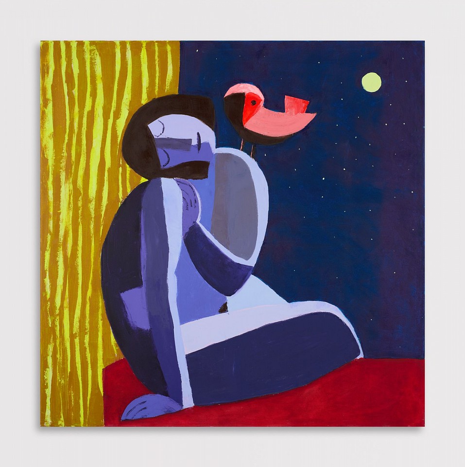 Lilith Chambon, Stealthily Sailing Moon
2025, Oil on canvas