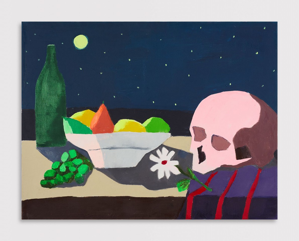 Lilith Chambon, The Sun Shines Even at Night
2025, Oil on canvas