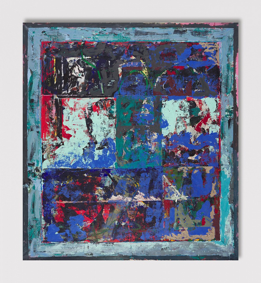 Elad Kopler, Nine-Eight
2021, Acrylic and oil on canvas