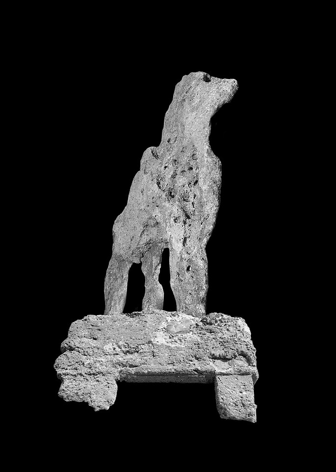 Noa Ben-Nun Melamed, Archeography #5
2020, Processed digital photographs, archival pigment print, presented in a black wooden frame with museum glass