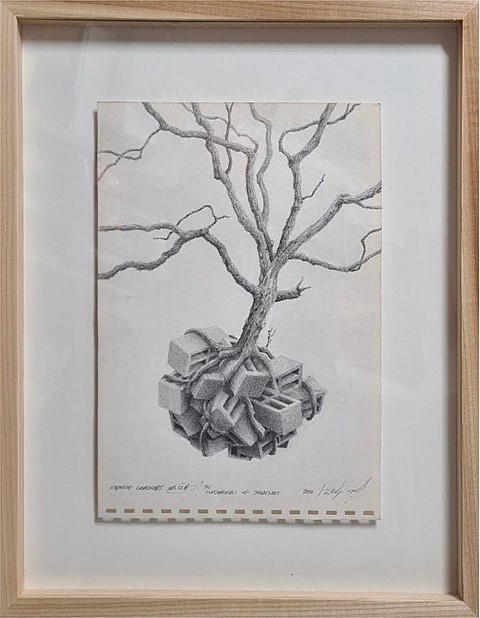 Amir Tomashov, Exposed landscape 12i
2022, Graphite on paper