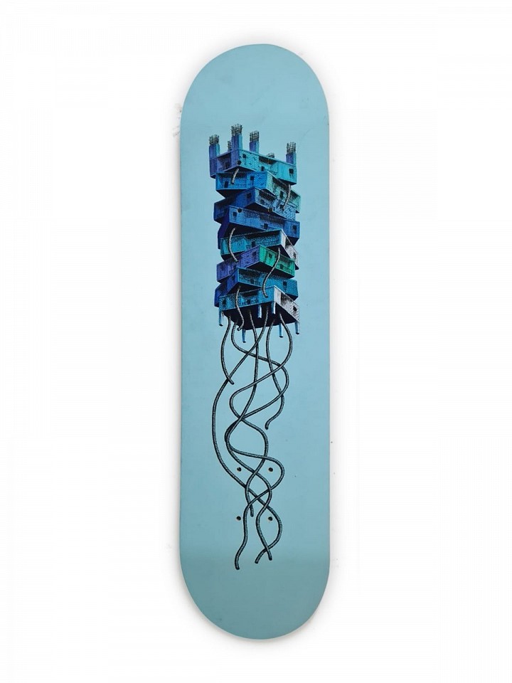 Amir Tomashov, constant-changes no. 7
2026, Acrylic and graphite on plywood