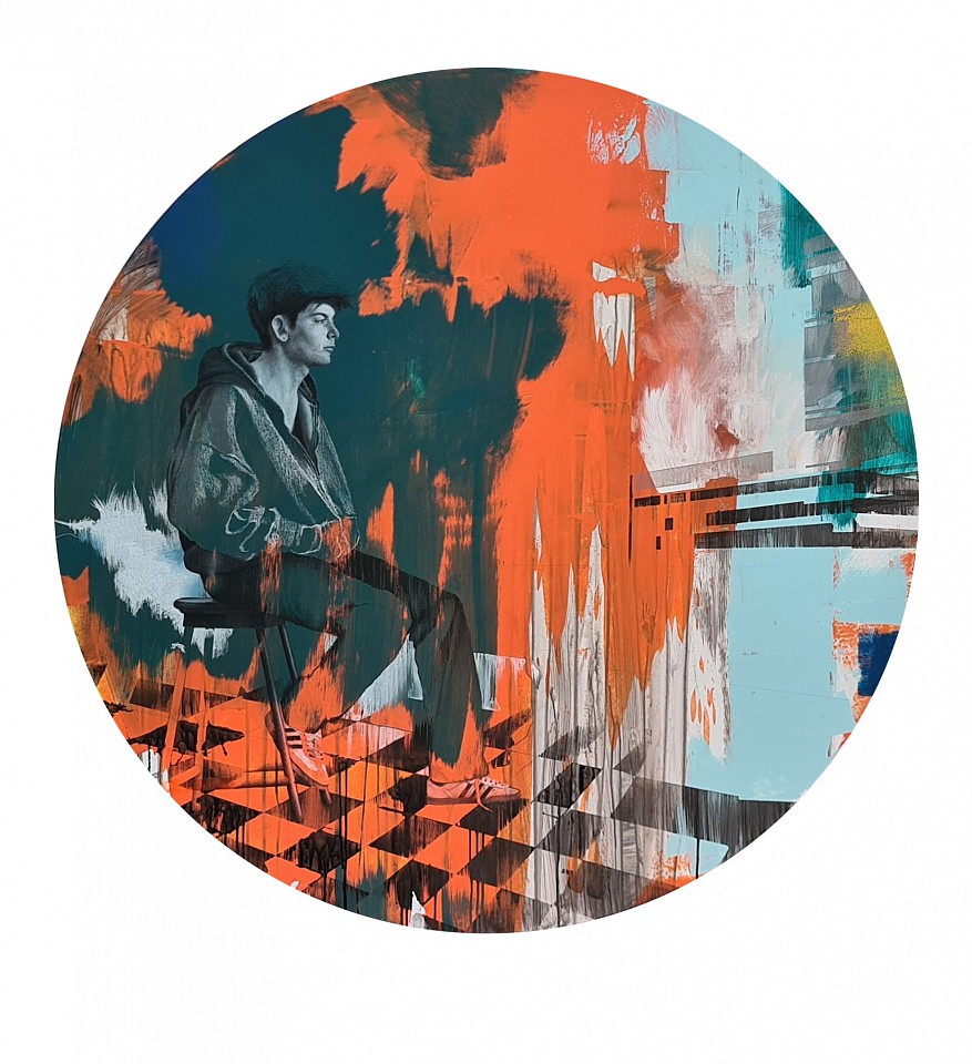 Amir Tomashov, thus far 2
2026, Mixed media drawing on plywood
